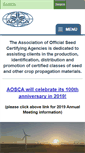 Mobile Screenshot of aosca.org